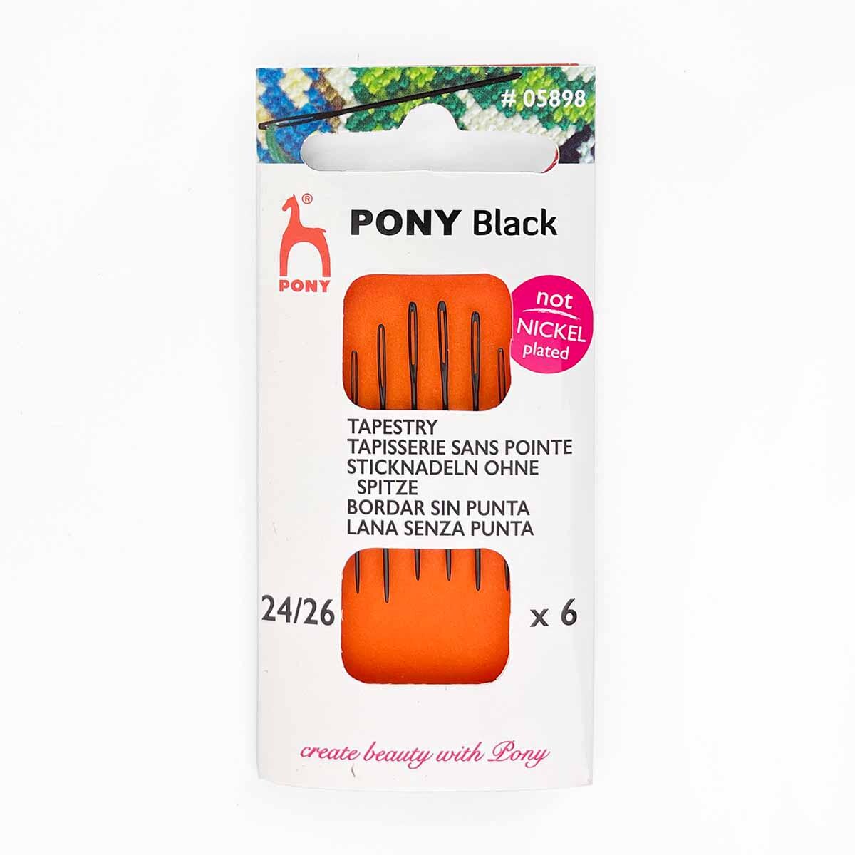 UNCINETTO TUNISINO PUNTA SINGOLA O DOPPIA MARCA PONY VARIE MISURE