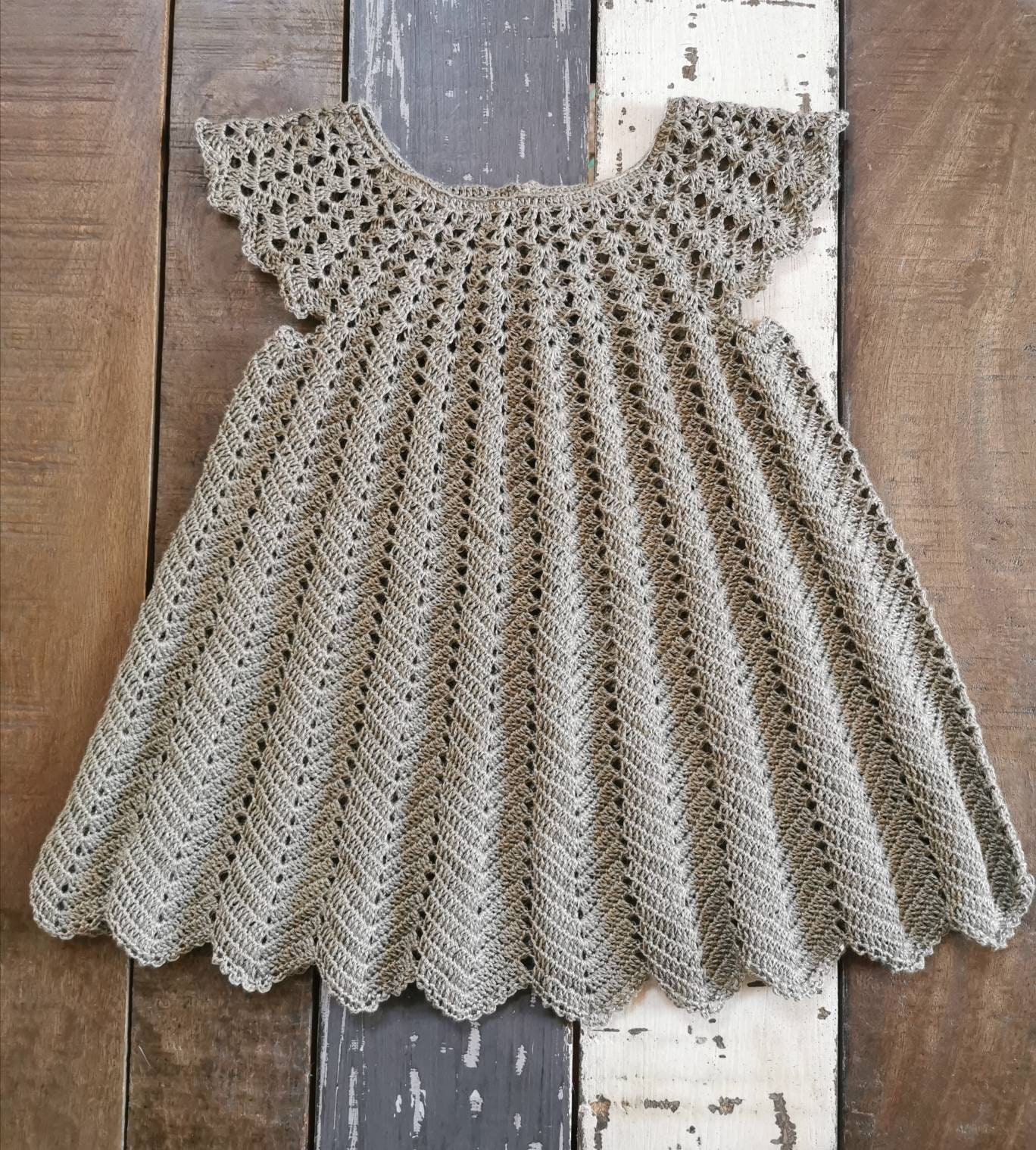 Robe crochet pour une petite fille Etsy