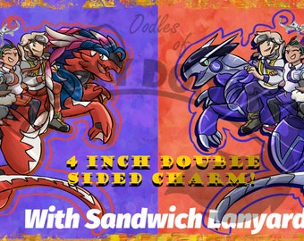 Pokemon Scarlet and Violet Keychain