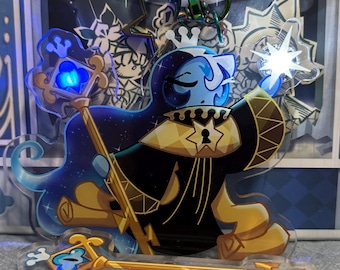 Cookie Run Kingdom Fount of Knowledge light-up keychain
