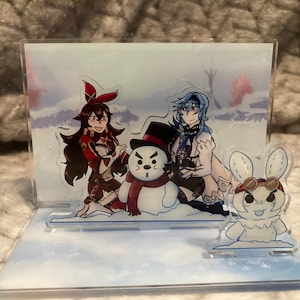 Eula and Amber Standee