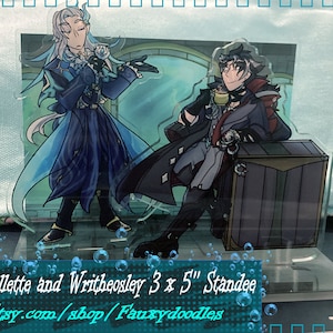 Neuvilette and Wriothesley Standee