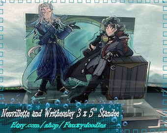 Neuvilette and Wriothesley Standee