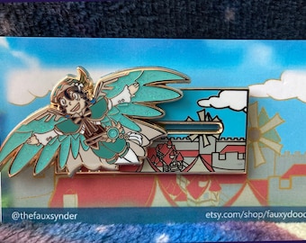 Gliding Venti Enamel Pin