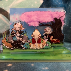 Kazuha and Gorou Standee