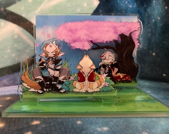 Kazuha and Gorou Standee