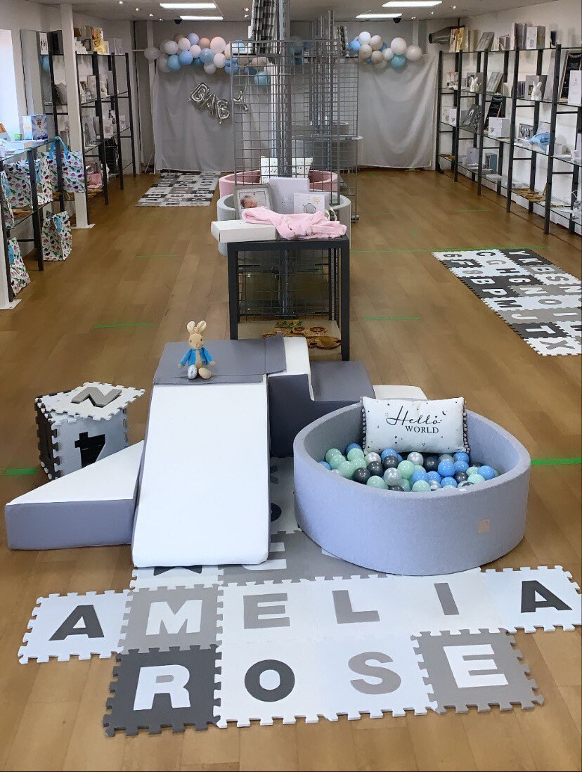 Step & Slide Play Set Soft Play Slide Playroom Nursery Decor Etsy UK