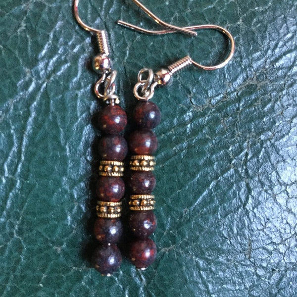 Jasper Stone Earrings