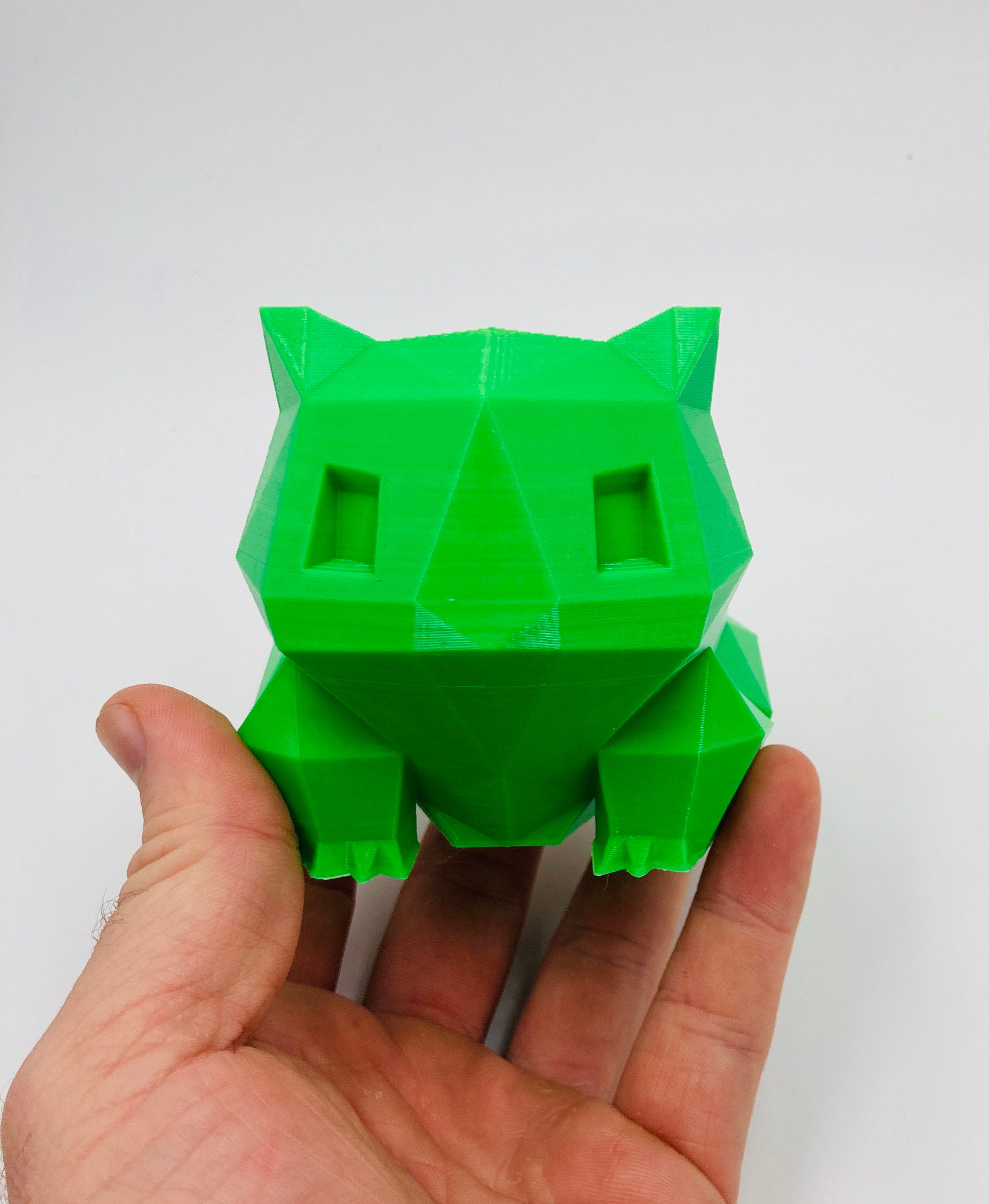 Low Poly Bulbasaur Planter Cute Gift for Her Bulbasaur Etsy