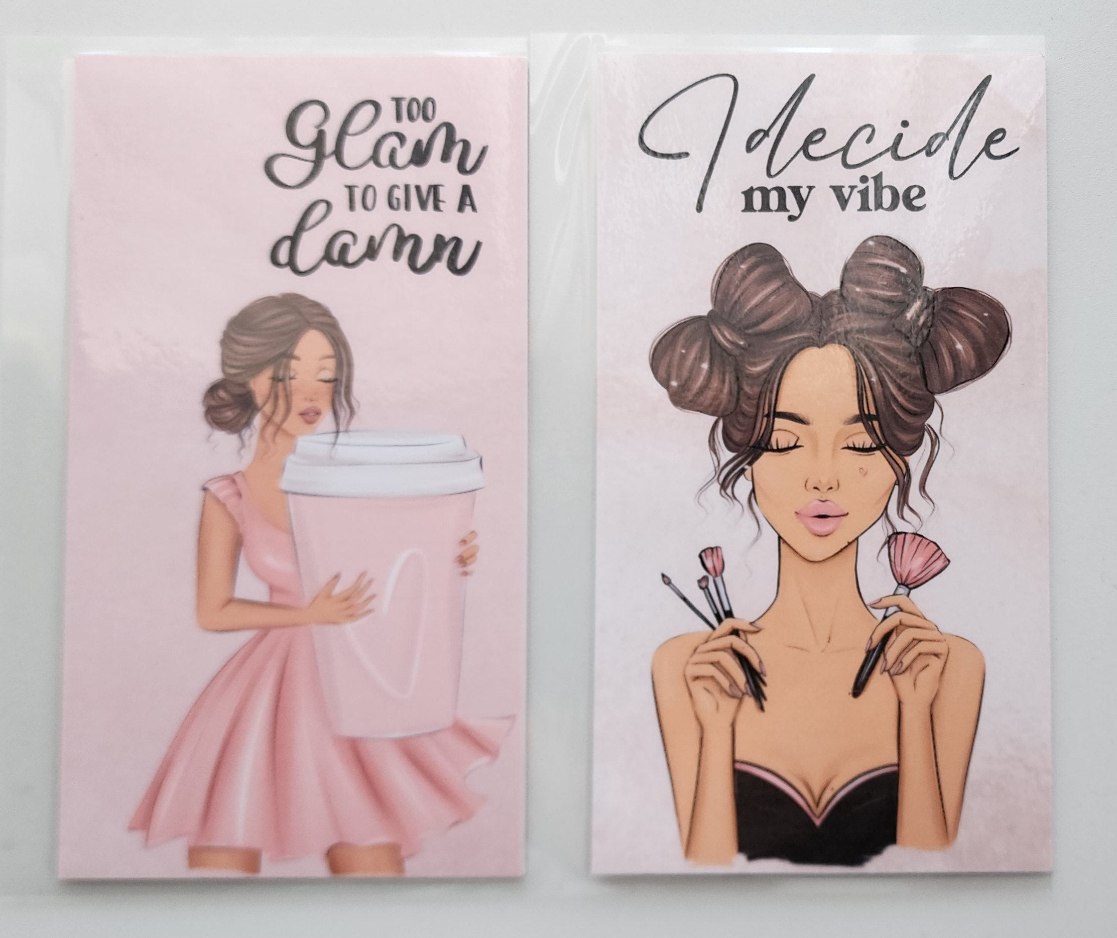Pretty Girl Cash Envelopes Brunette - Etsy