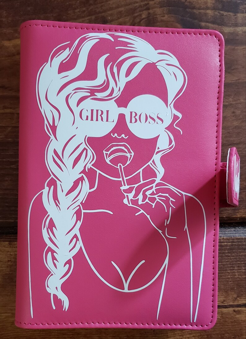 Hot Pink Personalized Budget Binder Etsy