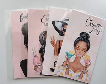Laminated Cash Envelopes - Dark Skin Budgeting, Sinking Funds