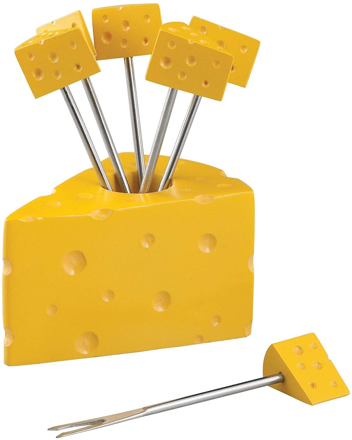 Gourmet Art 6Piece Cheese Cocktail Pick with Holder Etsy