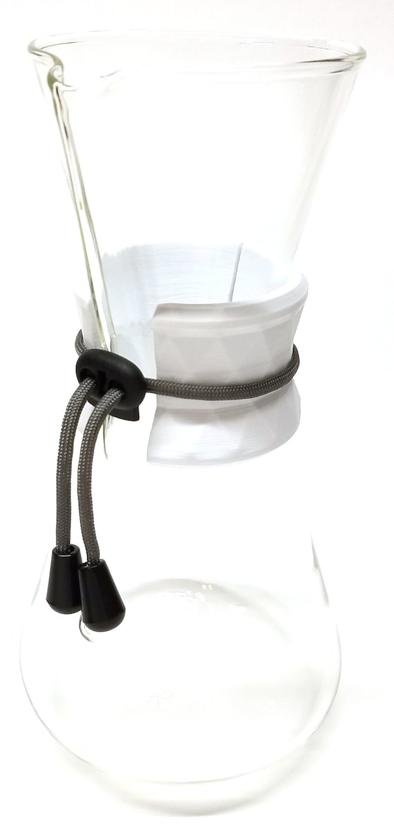 Facet Design, 3 Cup, Chemex Collar for Chemex Coffee Maker, 3D Printed -  Etsy