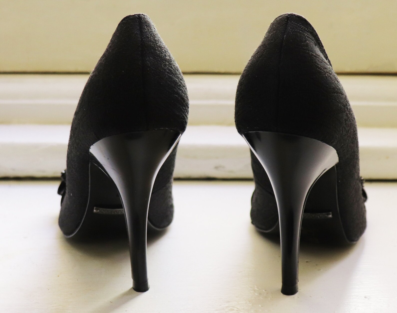 Solo Soprani Black Pumps / High Heels Soprani Pointed Shoes Etsy