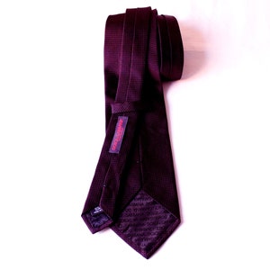 Dolce and Gabbana purple  silk tie