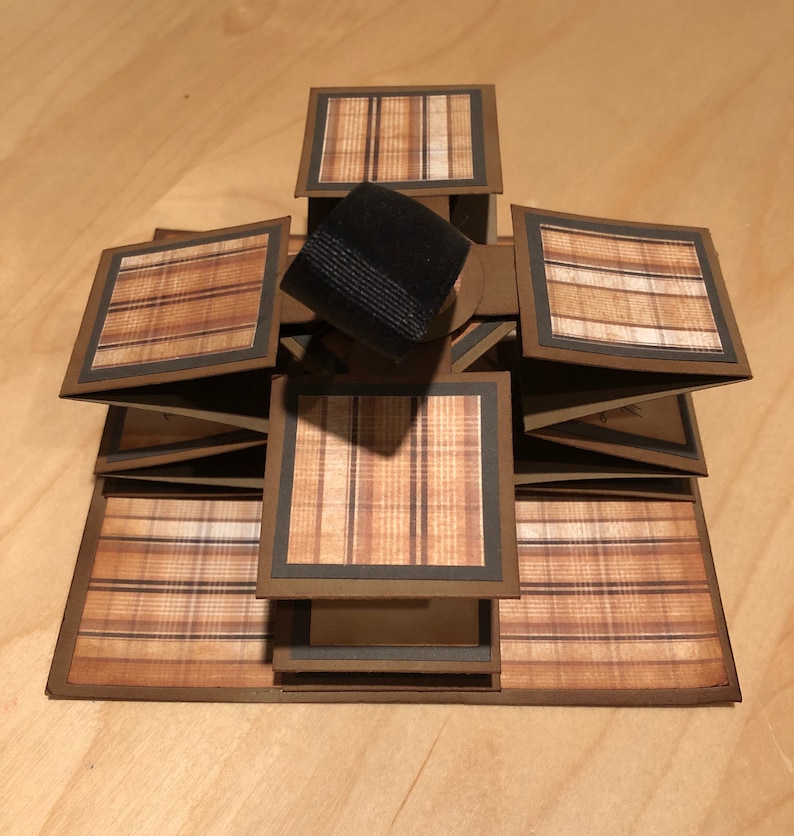 Pullup Accordion Card SVG Etsy