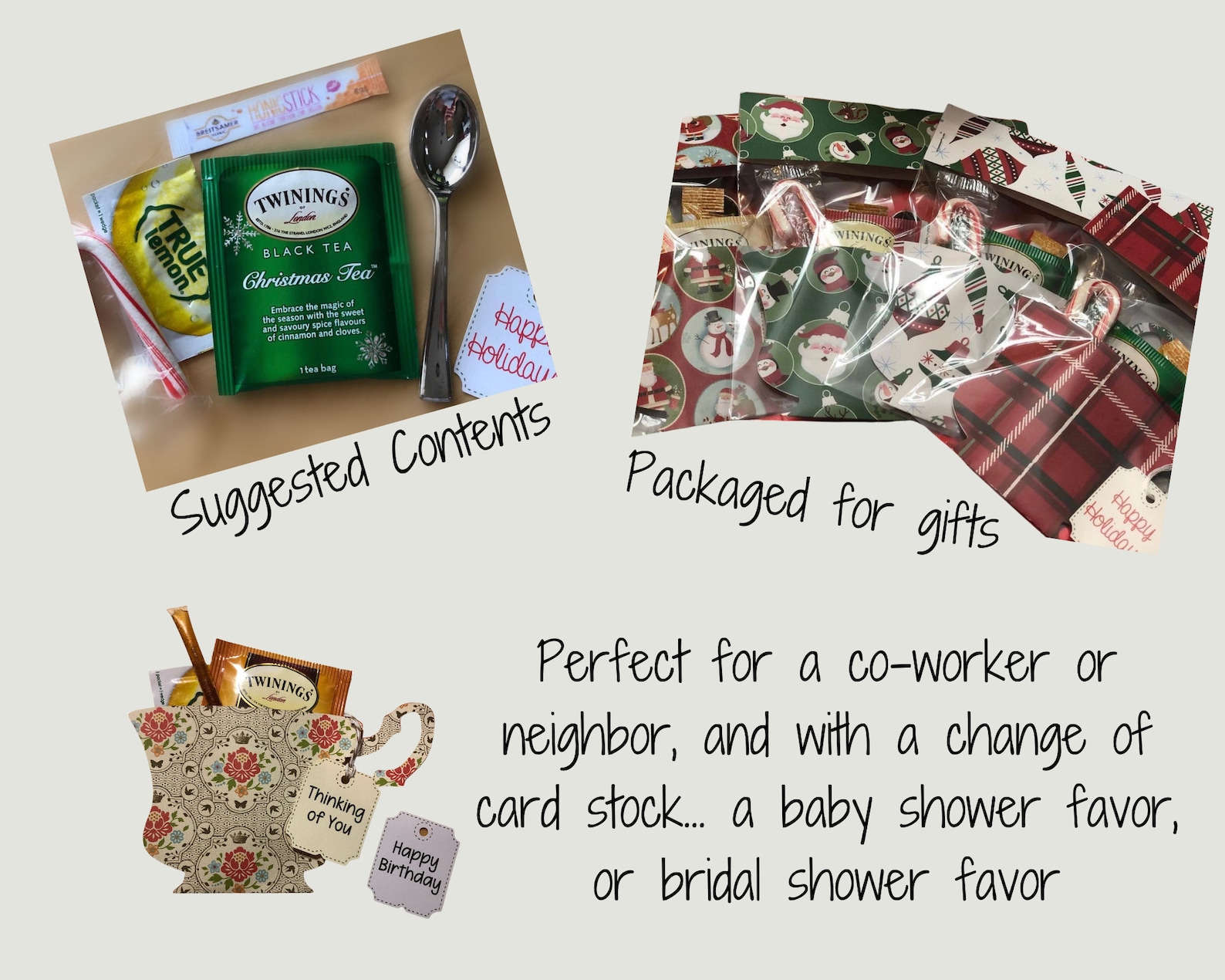 Tea Cup SVG Tea Cup Favor Bridal Shower Favor Teacher Gift Etsy