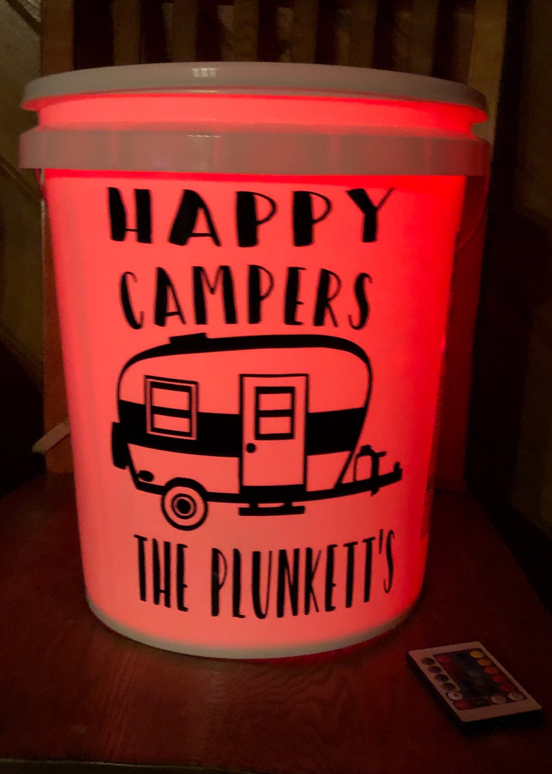 DIY Personalized Camping Light Bucket Kit bucket NOT Etsy Singapore