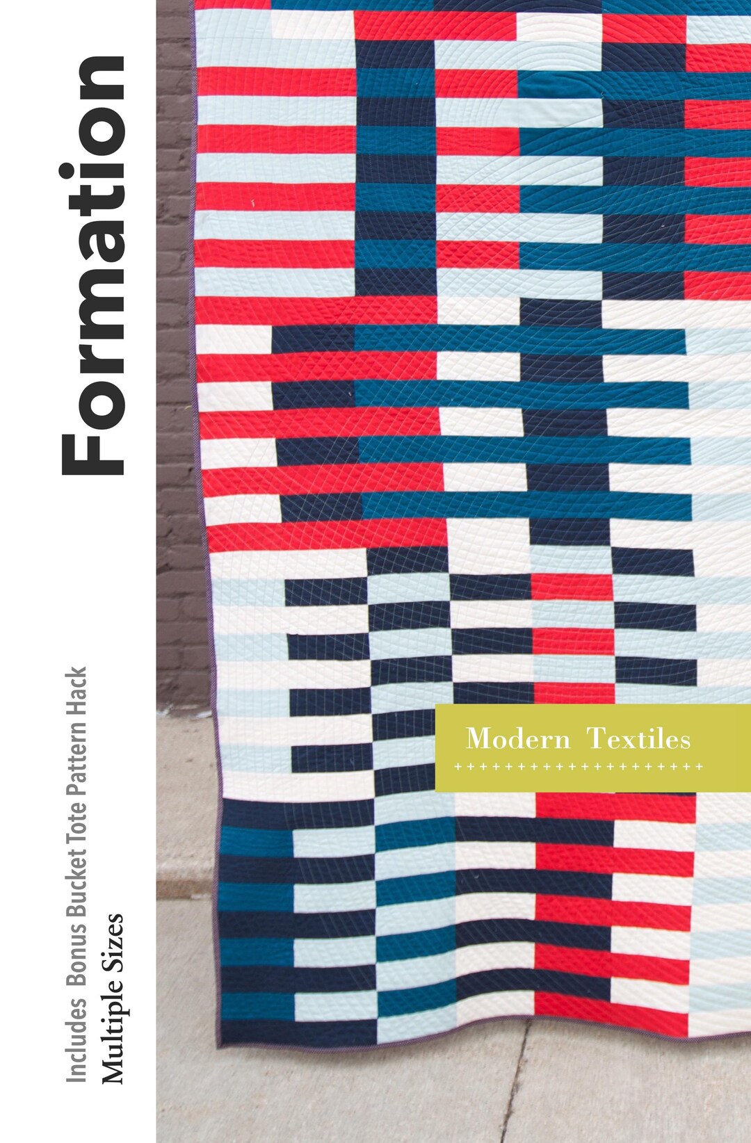 Formation Throw Quilt Pattern Formation PDF Quilt Pattern/ Strip Quilt Pattern/ Modern Quilt Pattern ...