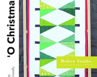 O Weihnachtsbaum Tischläufer PDF Nähemuster/ Home Decor Muster/Winter Tischläufer Schnittmuster/ Urlaub Nähen Muster/ Baum Quilt