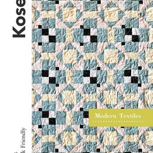 Koselig PDF Quilt Pattern/ PDF Anleitung, Checker Quilt Anleitung/Charm Pack Quilt Anleitung/ Modernes Quilten/ Quilten/ Quilten/ Baby Quilten/ Bettgröße
