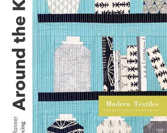 Around the Kitchen FPP PDF Quilt Pattern/ Plant Quilt pattern/ Modern quilt pattern / Quilt pattern / Wall Hanging Quilt / Home Decor