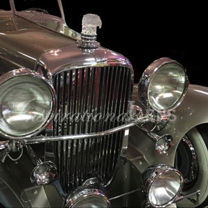 Duesenberg car, Psalm 23:3, Vintage car
