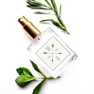DEW FACE TONER - Sandalwood, Sage, Hydrosol, Vegan Skincare, Natural Facial Toner, Balancing Toner, Antioxidant Toner, Free Shipping
