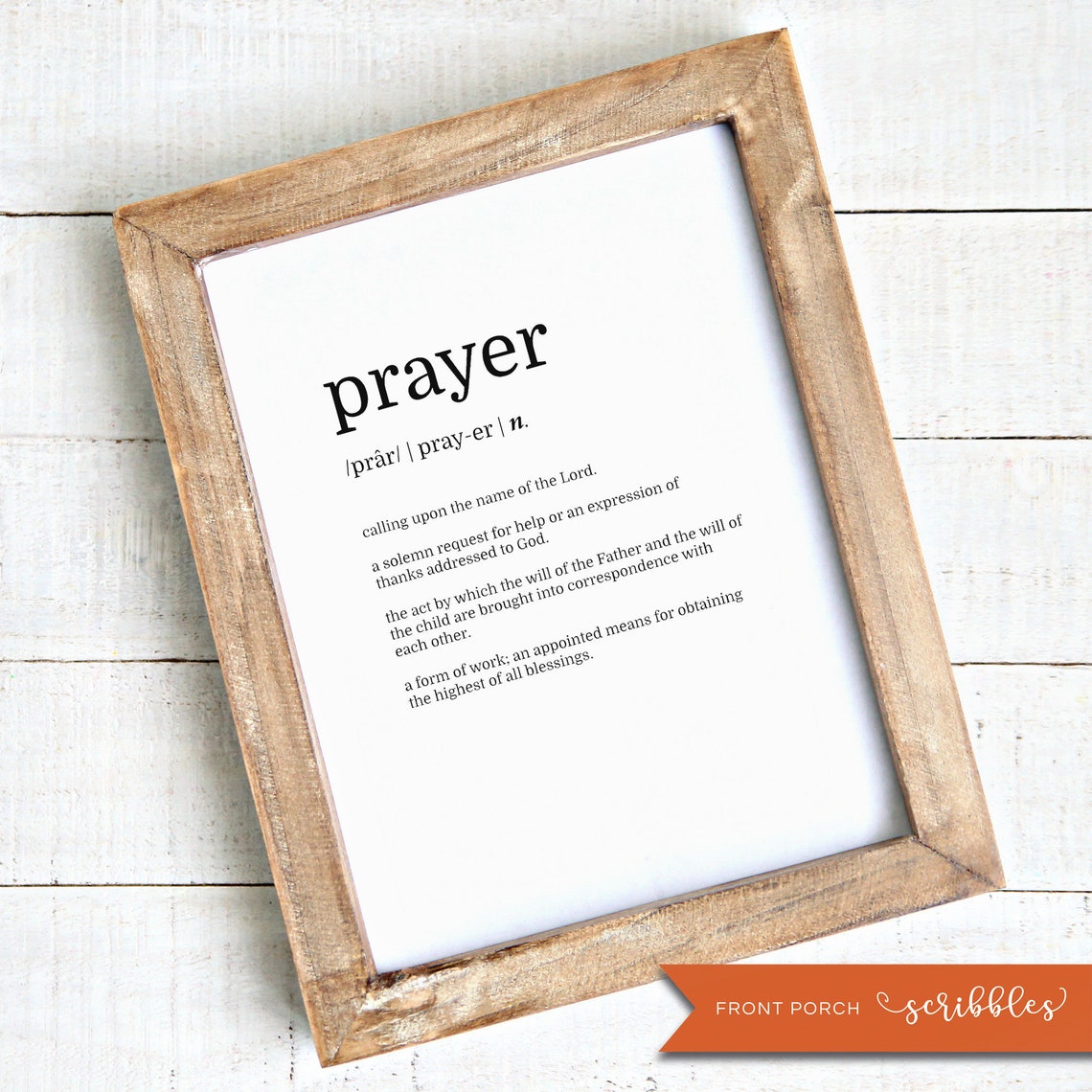 Prayer Printable Definition of Prayer LDS Art Pray Prayer Etsy