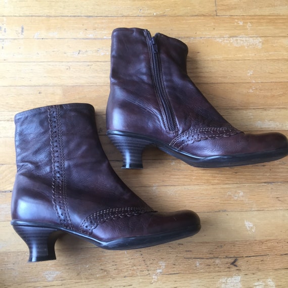 la canadienne leather boots