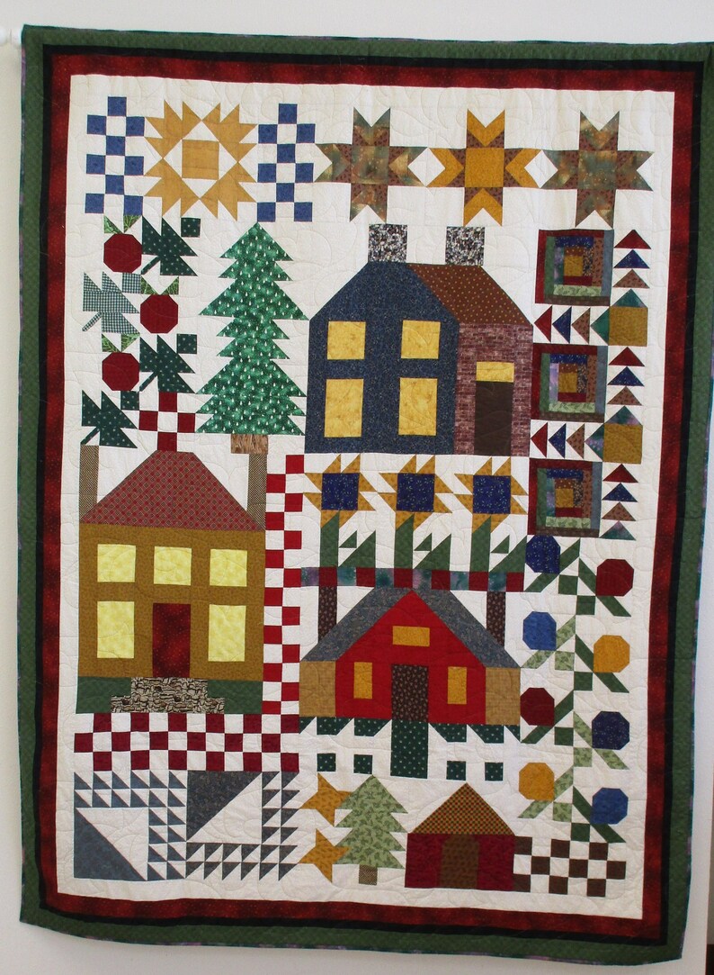 HANDMADE Twin Bed Quilt Quilt for Sale Thimbleberries Etsy