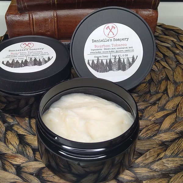 Shaving Cream Jar Etsy