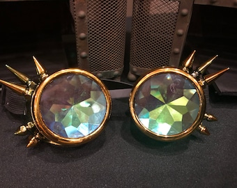 Gogle zaciemniające lub dezorientujące