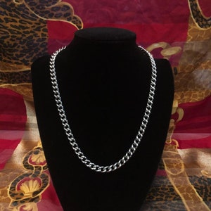 18" Stainless Steel curb Link Chain