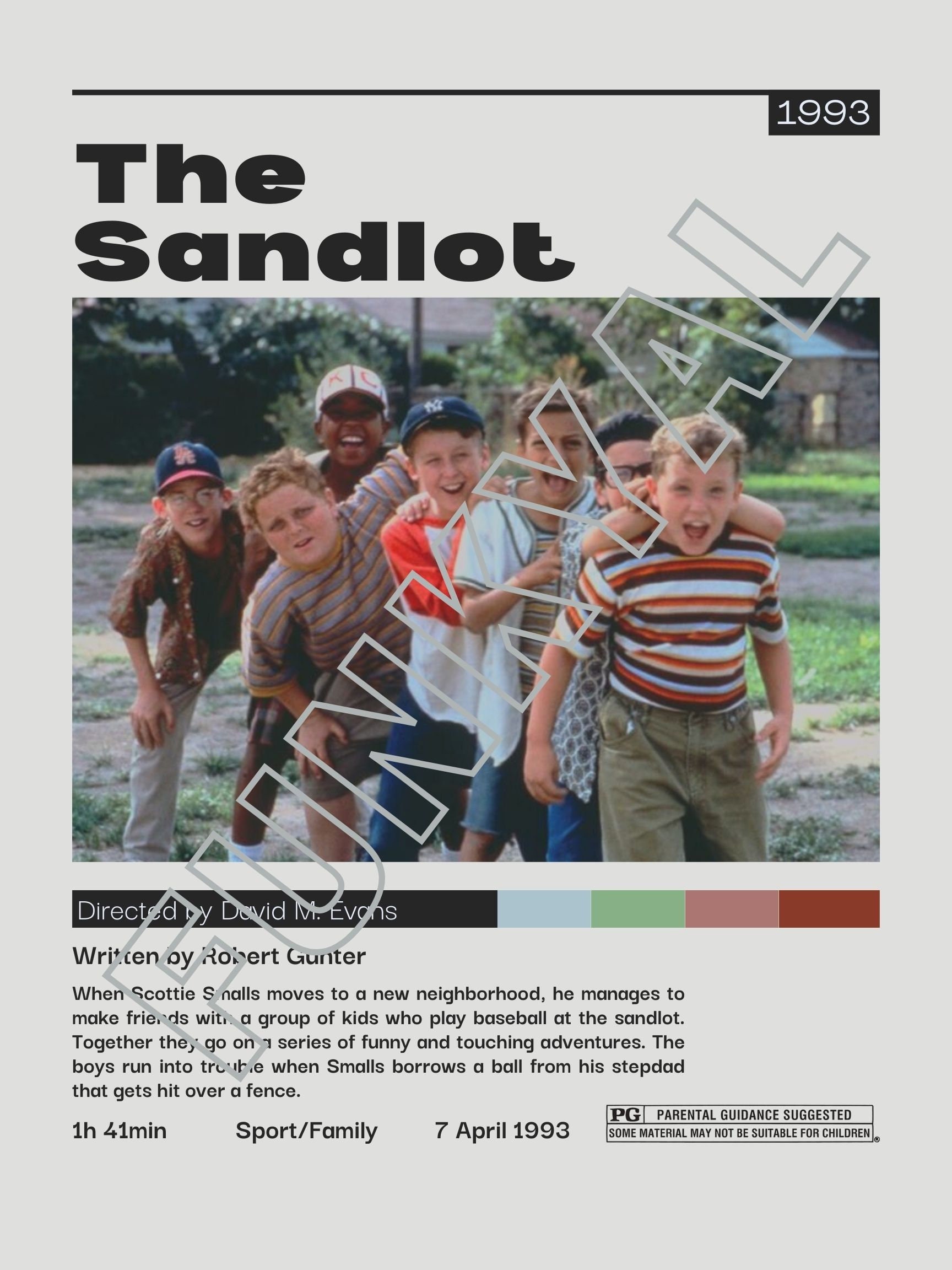 the sandlot 2 movie poster