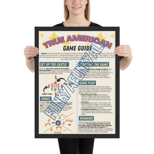 New Girl True American Poster Digital Download