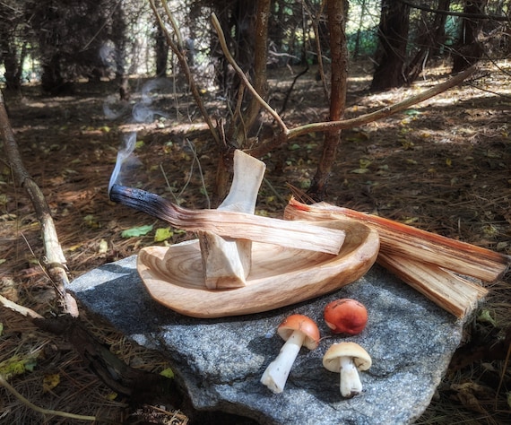 Tjärved Pine Smoke Wand Set, Norse Pagan Cleansing Ritual