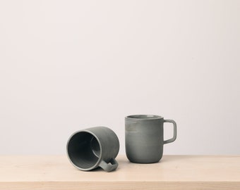 Handmade Ceramic Mug - Forest Green