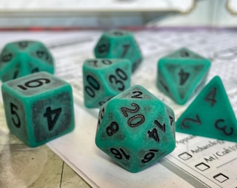 Ancient (various colours)-D&D Role Poly Dice Set