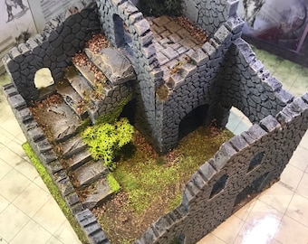 Medium Stone ruin abandoned castle