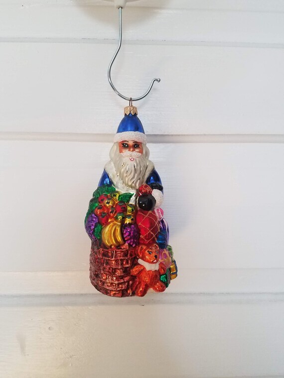 Christopher Radko Christmas Ornament-Santa Clause Gnome-EXCELLENT CONDITION