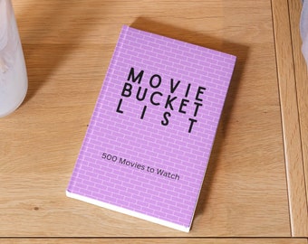 Movie Bucket List - 500 Movies to Watch - Paperback Book