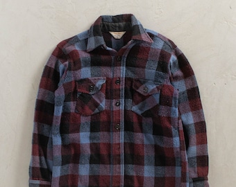 1980s Frostproof Wool Flannel Button Up Shirt Size XS/S