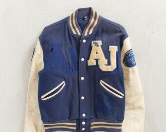 Vintage 1950s Butwin Varsity Letterman Jacket Size S/M