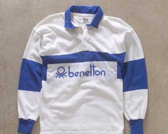 80s Benetton Rugby - Etsy