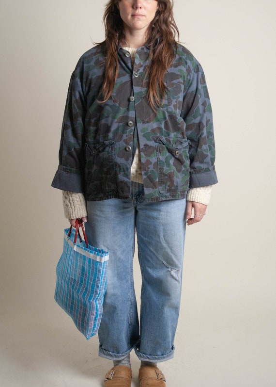 1970's Overdyed Frog Camo Chore Jacket