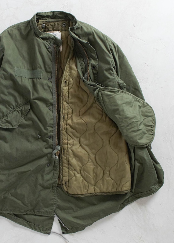 【VINTAGE】80s us army”M65 FISHTAIL PARKA Vintage 80s US Army M65 Fishtail Parka Extreme Cold Weather