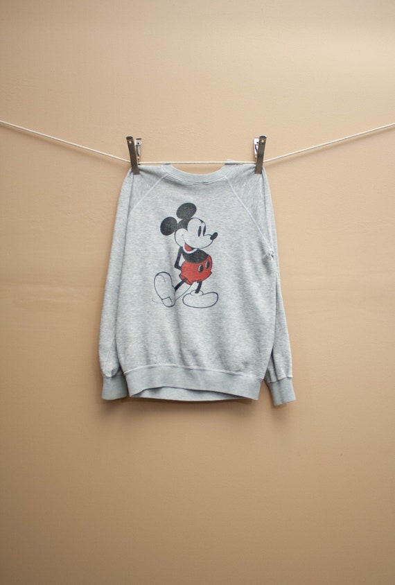 1970's Super Thin Mickey Mouse Sweatshirt