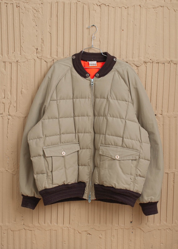 1980's Reversible Quilted Puffer Jacket